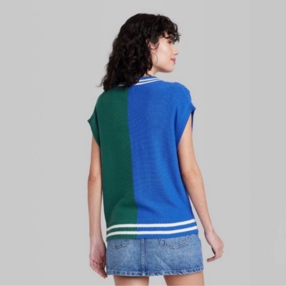 Wild fable Women's Oversized Sleeveless
Sweater Vest - Picture 3 of 8